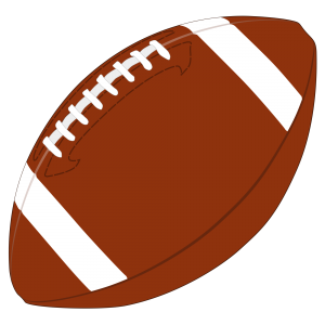 American football ball PNG-37691